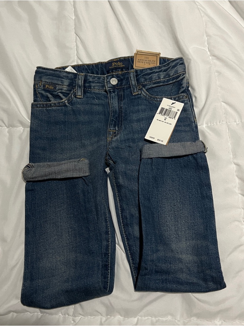 Polo by Ralph Lauren Kids Dark Blue Denim Jeans